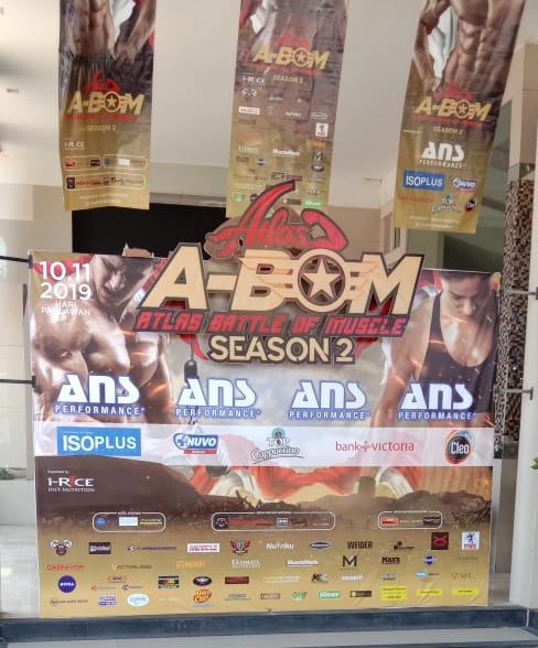 sewa ac Atlas Battle of Muscle (A-BOM) surabaya